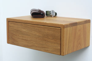 Oak Nightstand with Drawer